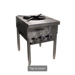 Southbend SPR-2J 36" Double 3-Ring Stock Pot Burner, Natural Gas