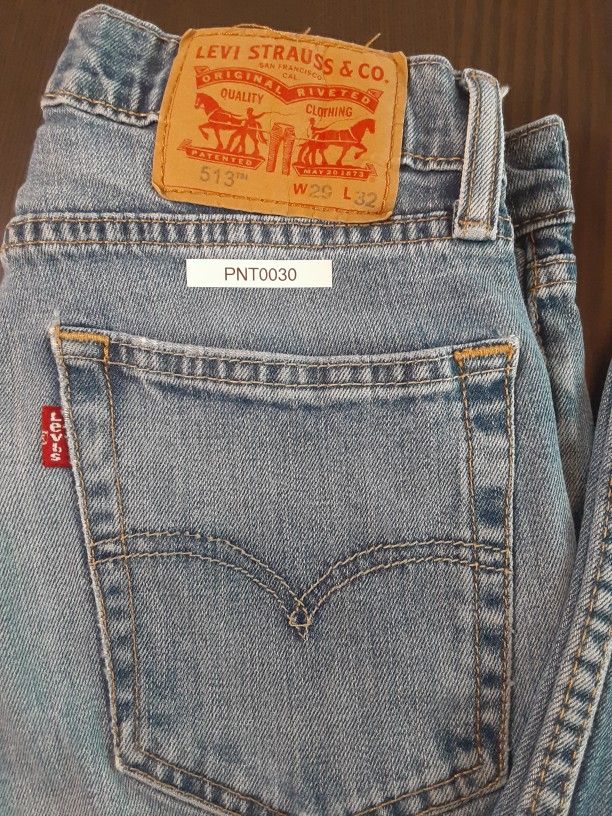 LEVIS 513 WOMAN W29 L32 SIZE 4