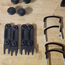 4 Pack Roof Box U-Bolt Clamp Set