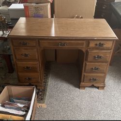 small high quality wooden desk