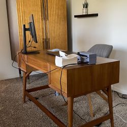 West Elm Mid-Century Desk 