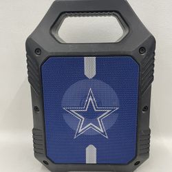 Dallas Cowboys Bluetooth Speaker. Item No 498 (Shopgoodwill)