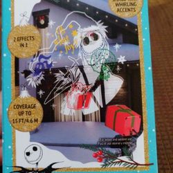 Disney The Nightmare Before Christmas LED Whirl-a-motion Jack Skellington