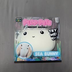 Plop Pets Squishys Sea Bunny & Pygmy Hippo