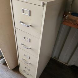 Hirsh Metal Filing Cabinet 4 Drawer