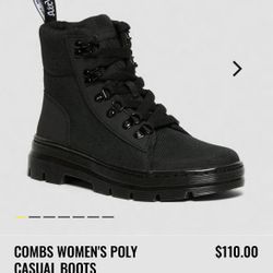 Dr marten boots women’s Sz 9 new