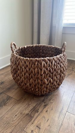Large basket for sale.