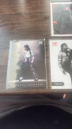 Have this 14 card lot micheal jackson. No number cards  letting it go for $7 bucks