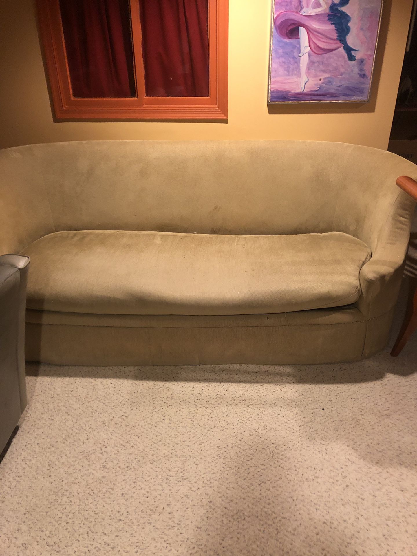 Matching sofa and side chair-FREE