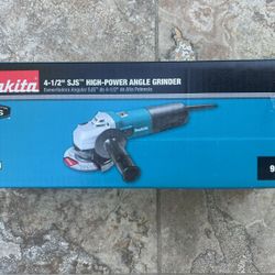 Makita 4-1/2” SJS HIGH-POWER ANGLE GRINDER