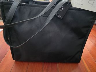 Nanette lepore Black tote with charm