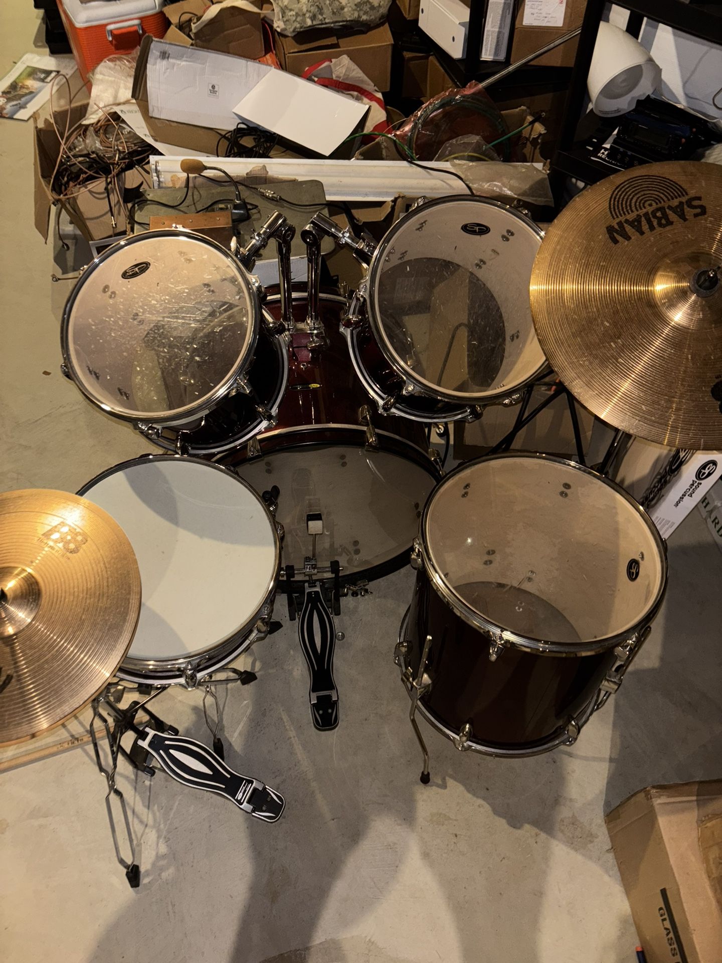 Drum Kit 5 Piece - Sabian