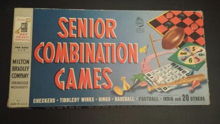 Senior Combination Games Board Game Set