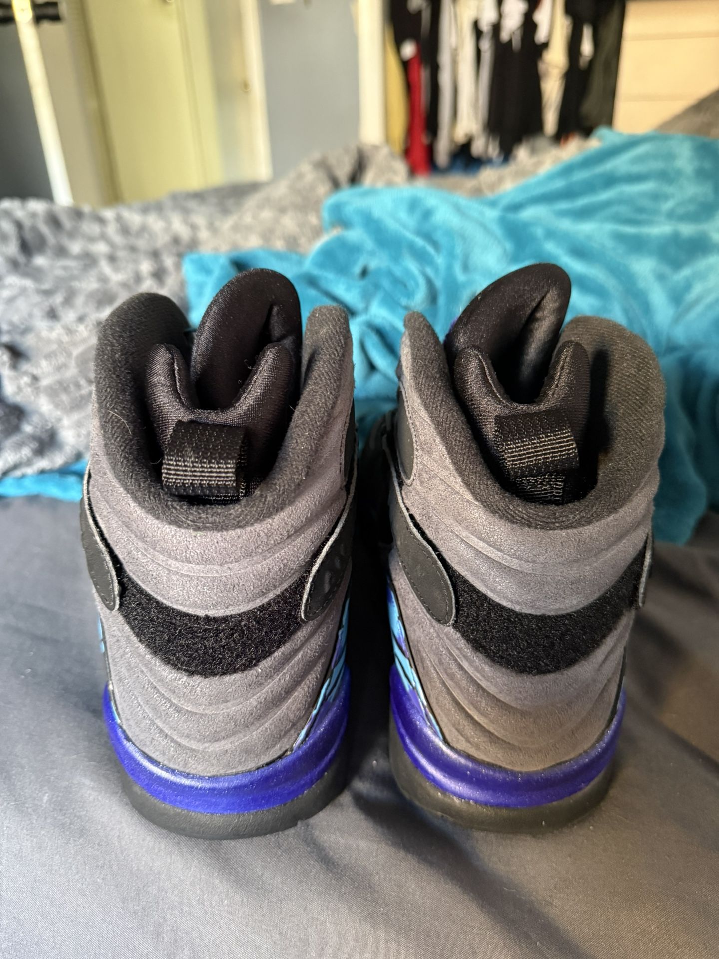 Jordan Aqua 8s New No Box π