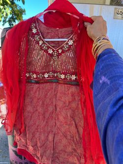 girl Indian gorgeous 3 piece party dress for 4 years girl