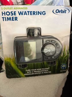 Orbit hose watering timer