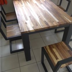 Kitchen table with four chairs