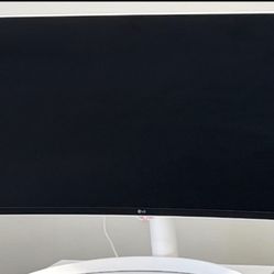 34 Inch Lg Smart Monitor With Remote Also Web App 