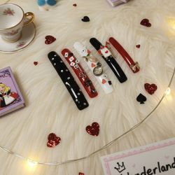 Alice And Wonderland Style Long Press-ons 