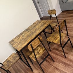 Small Kitchen Table With Bench