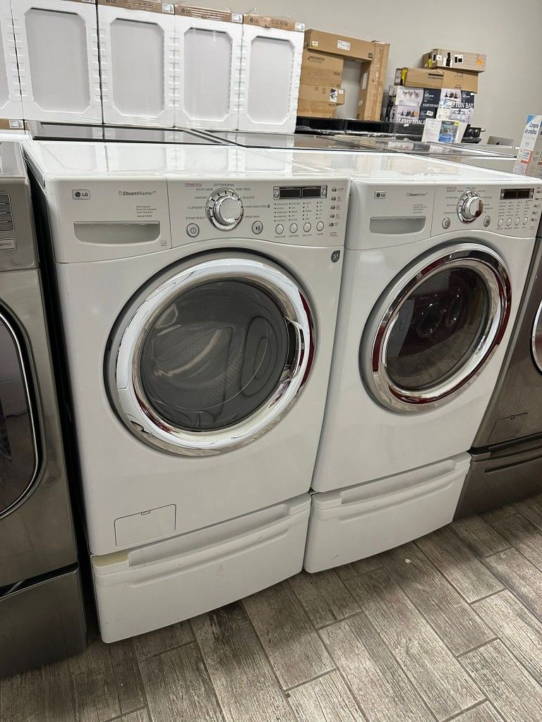 LG washer and dryer set electric XL Capacity