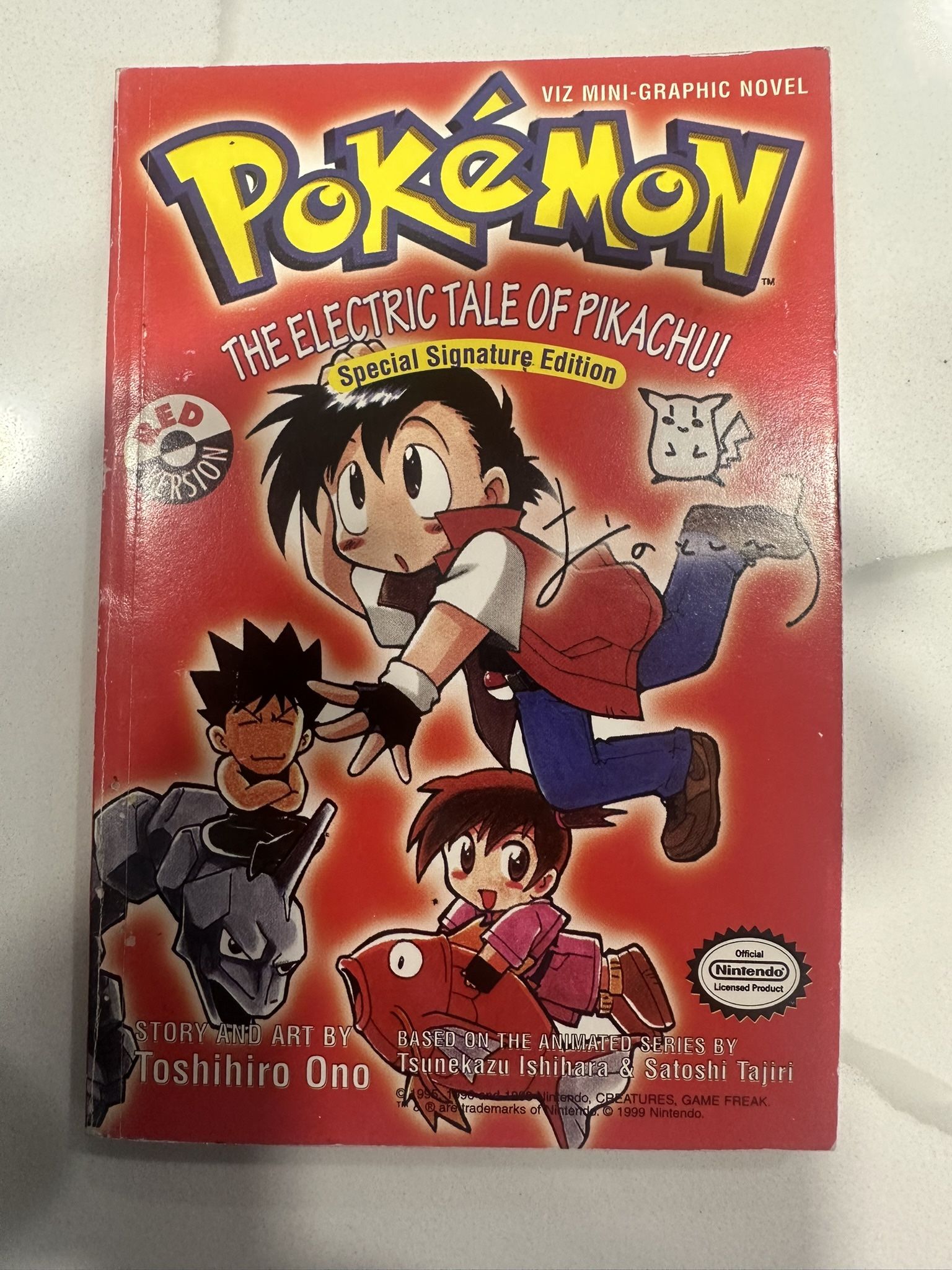 Pokemon The Electric Tale Of Pikachu Red Version