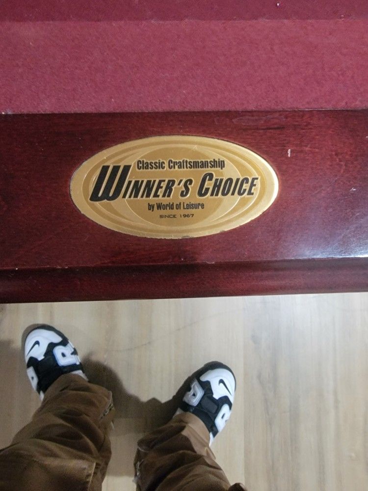 Classic Craftsman Winners Choice By World Of Leisure Pool Table