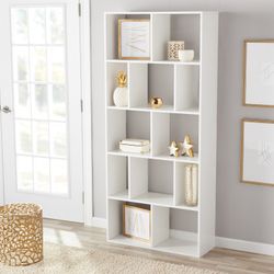 NEW White Organizer 12 Square Shelves for Office