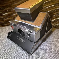 Vintage Marvels:  Revive the Art of Photography with 2 Vintage hard to find Cameras" Vintage Folding Polaroid SX 70 Land Camera, and Bower-X Collapsib