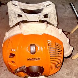 STIHL BR600z Backpack Blower  NEW CARBURETOR  STARTS 1 or 2 Pulls  RUNS GREAT  VERY POWERFUL