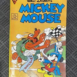 Mickey Mouse #236 (April 1988) – Pluto the Racer Pt 2 – Disney Classic