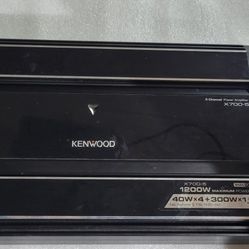 Kenwood Excelon amp & sub