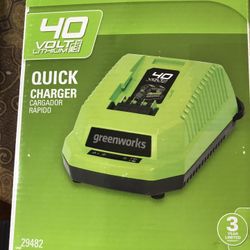 greenworks Charger New