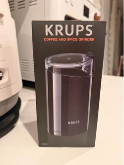 Krups Coffee and Spice Grinder NEW