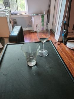 2 Glasses Wine And Other Used