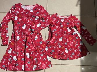 Christmas Dress Matching Sisters