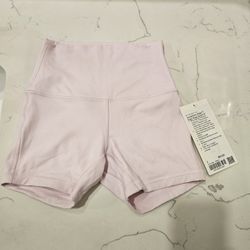 Brand New Light Pink Lululemon Shorts