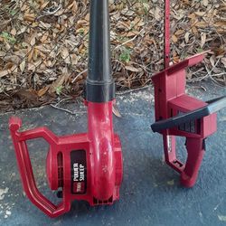 Electric Trimmer & Electric Leaf Blower..$50 for both Items