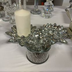 Iridescent candleholders