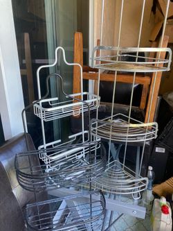 Three bathroom caddies are $25 for all three one is brand new