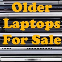 About 26 Older Laptops for Sale