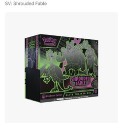 Pokemon Shrouded Fable Pokemon Center Etb