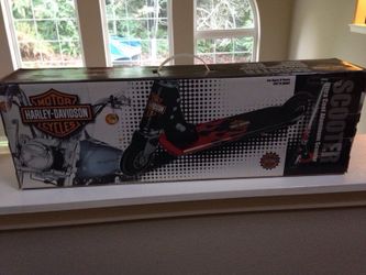 Harley Davidson Scooter.