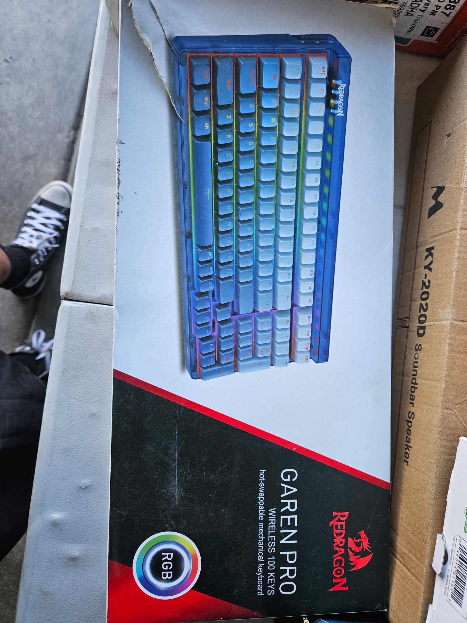 Red dragon Wireless Keyboard 