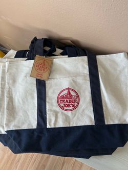 NEW trader Joe’s, large canvas tote