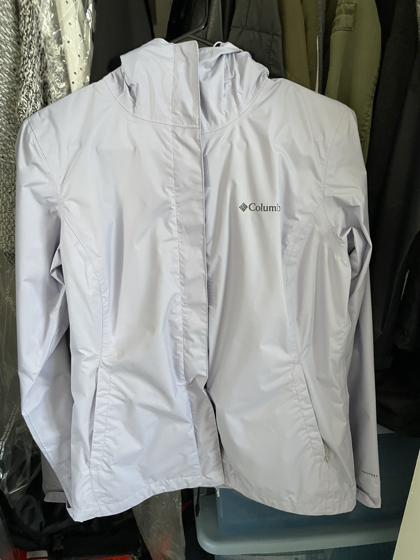 Columbia Rain Jacket Women Xs Purple Lavendar