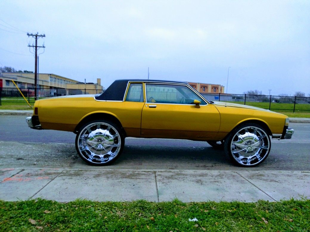 Chevy Caprice...on 30s...454 motor...lots of extras ...runs like a beast