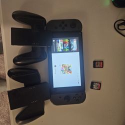 Nintendo Switch W/games