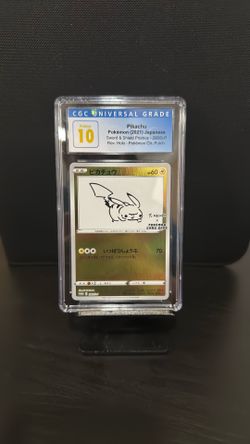 CGC Pristine 10 - Pikachu Yu Nagaba - Japanese