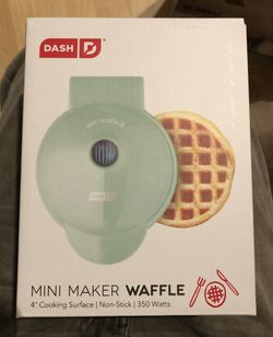 Waffle Mini-Maker ( Brand New By-Dash )